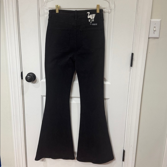 *NEW* SANDRINE ROSE BLACK RETRO SUPER FLARE JEAN 27 - Picture 9 of 9
